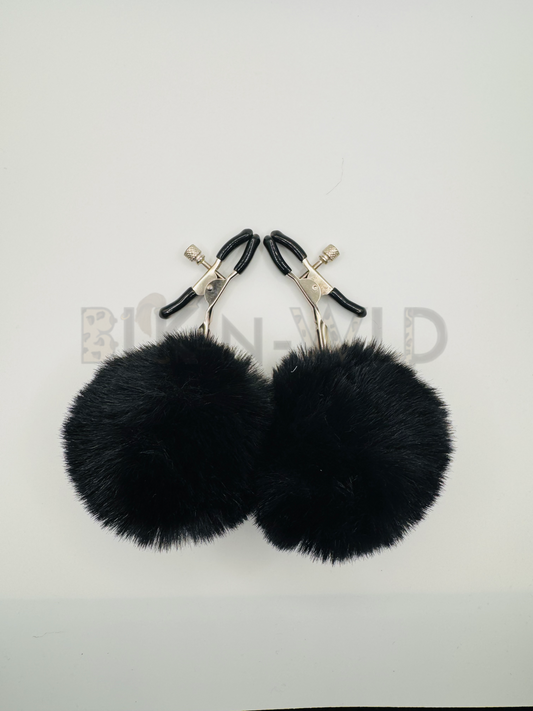 Nipple Clamps w/Puffs