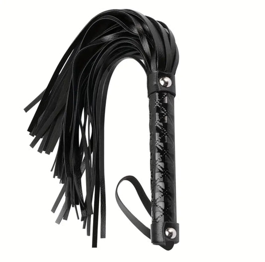 Faux Leather Tassle Whip