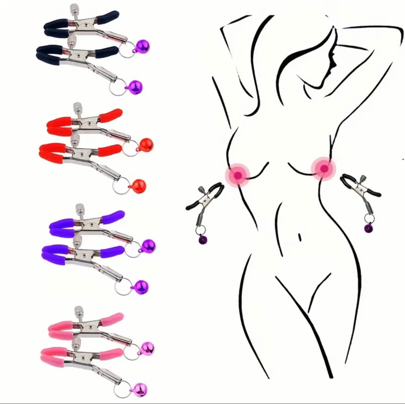 Nipple Clamps w/Bells