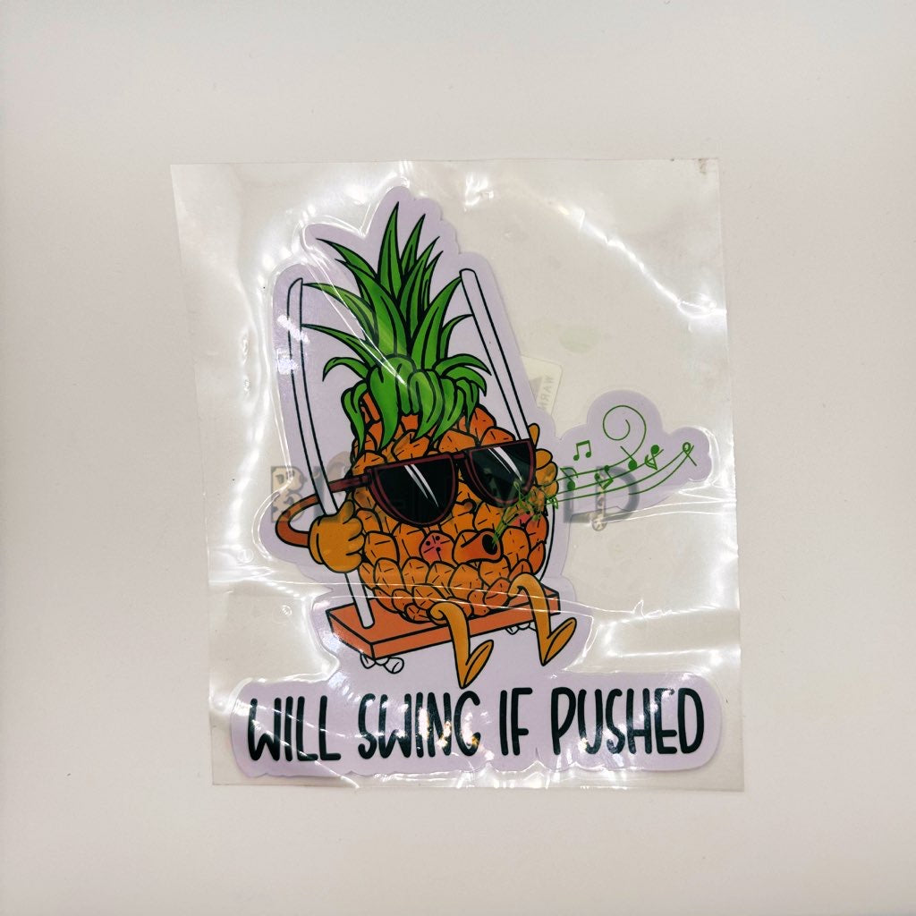 Upside Down Pineapple Stickers