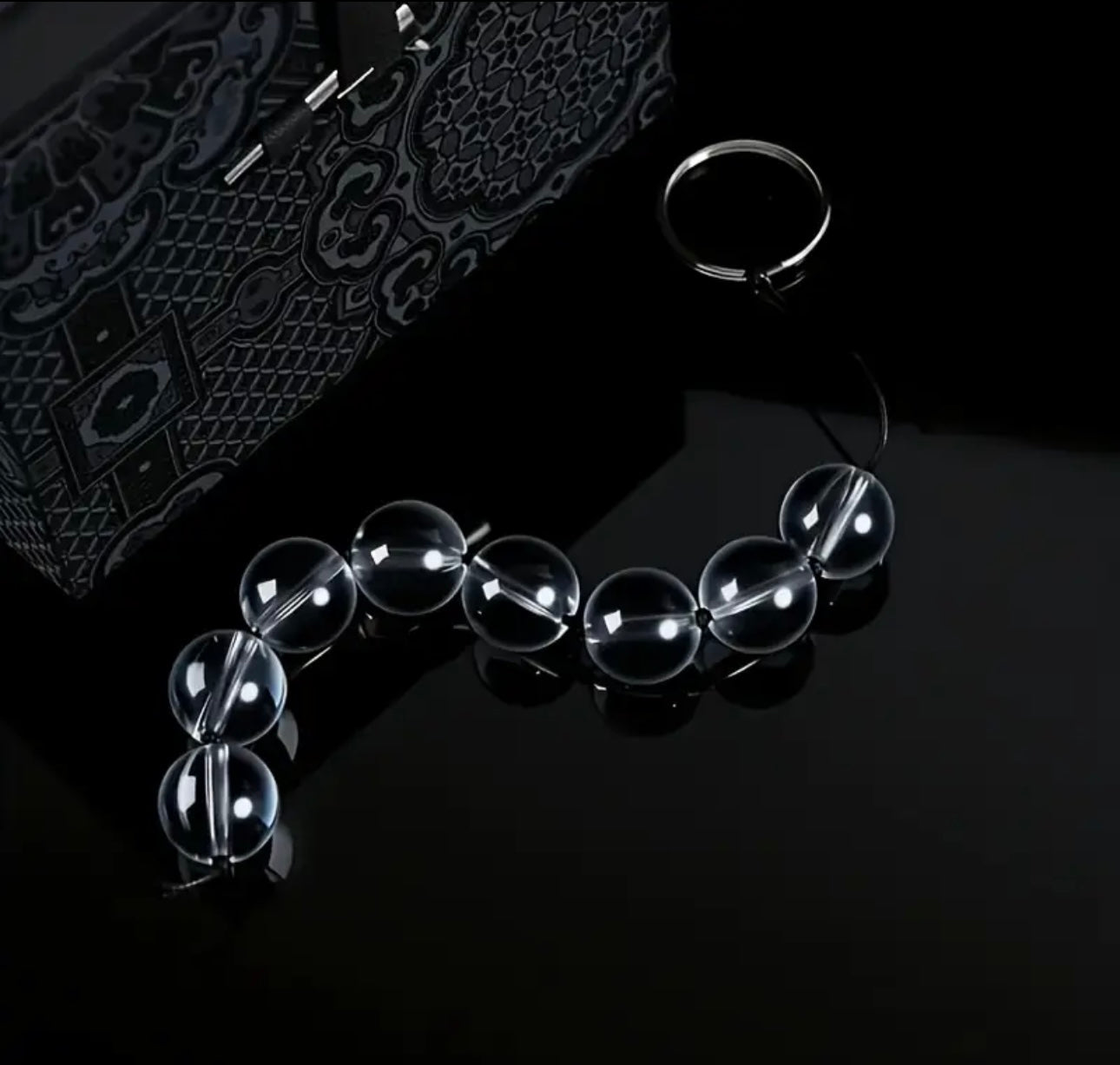 Glass Anal Beads