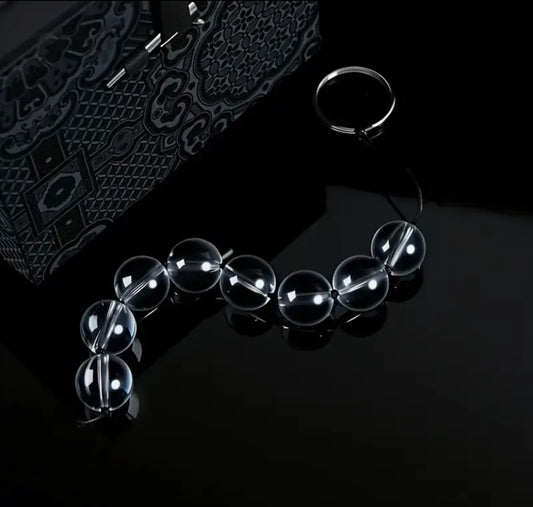Glass Anal Beads
