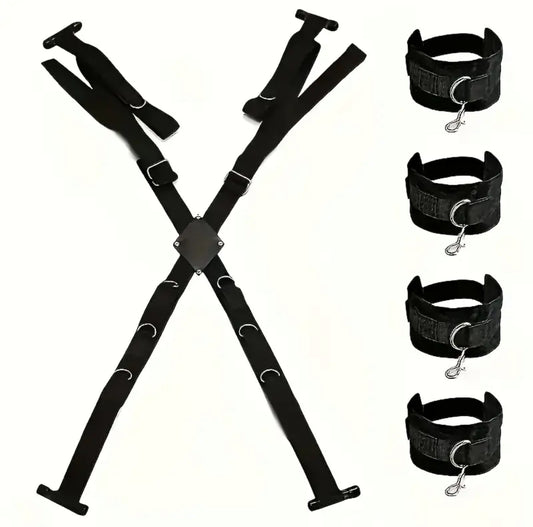 Over-the-Door Wrist & Ankle Restraints Set