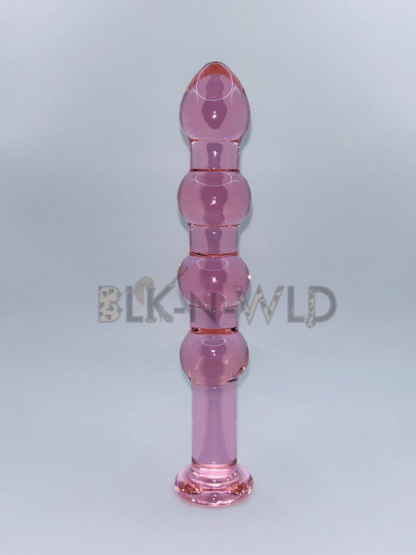 Beaded Glass Anal Massagers