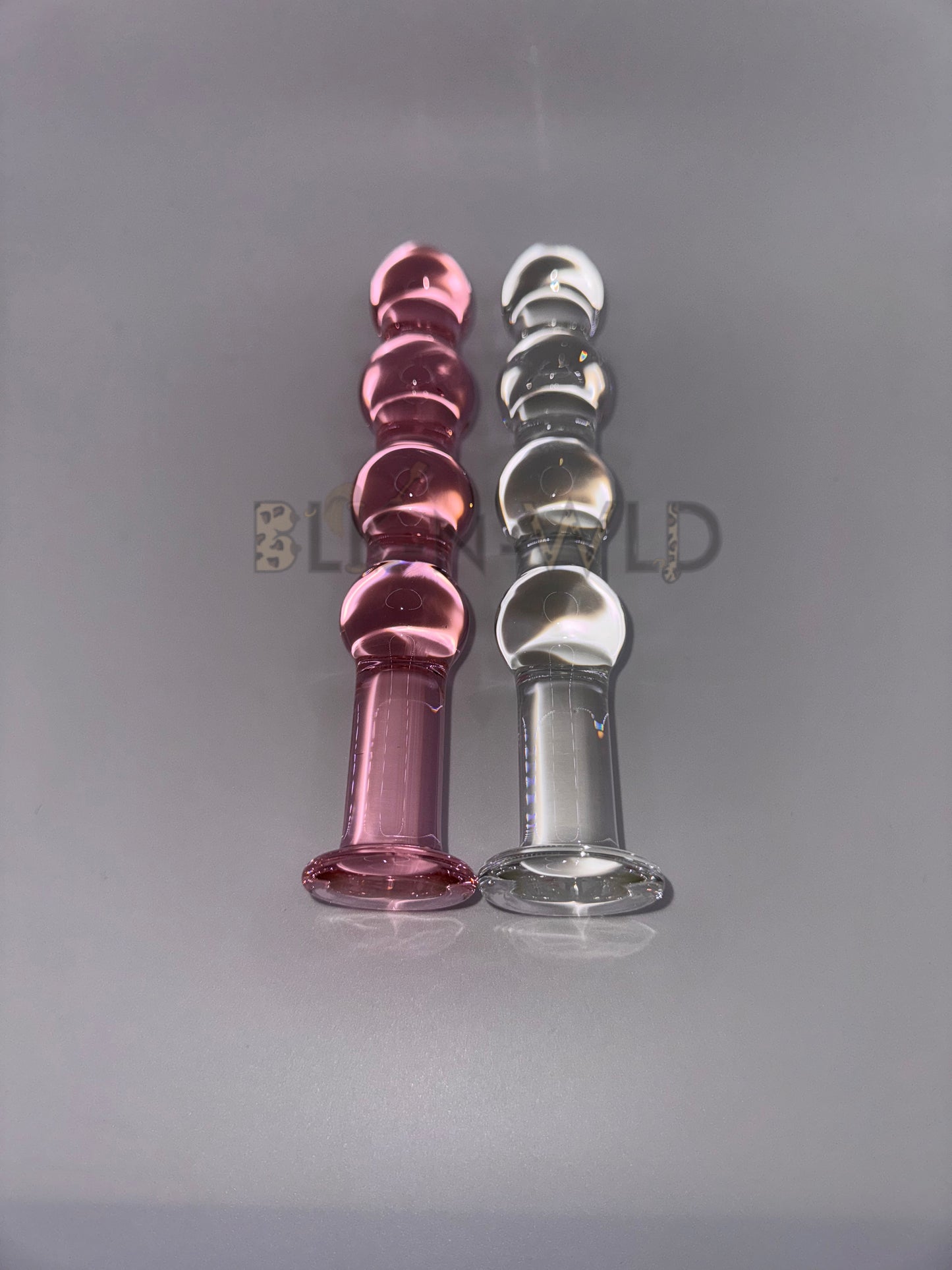 Beaded Glass Anal Massagers