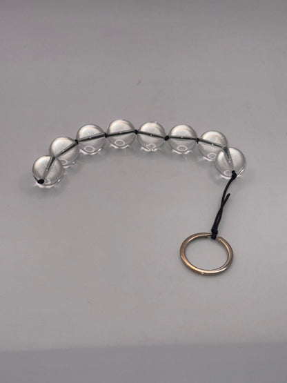 Glass Anal Beads