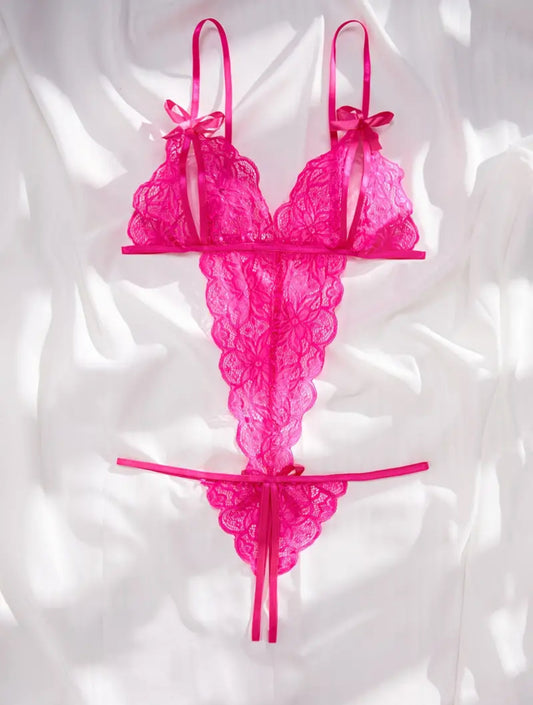 Lace Peekaboo Teddy
