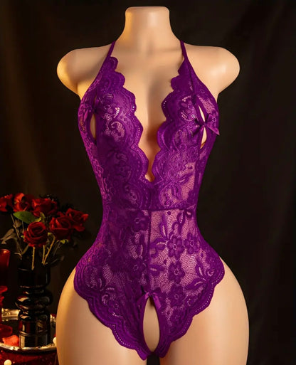 Purple Peekaboo Teddy