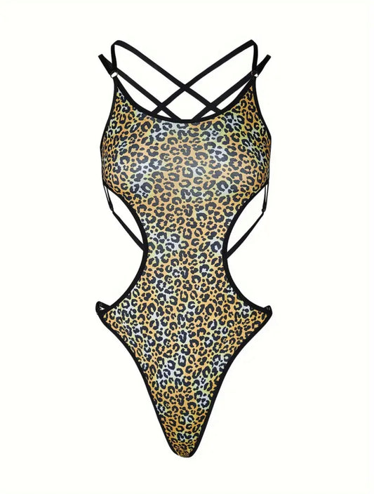 Leopard Print Bodysiut