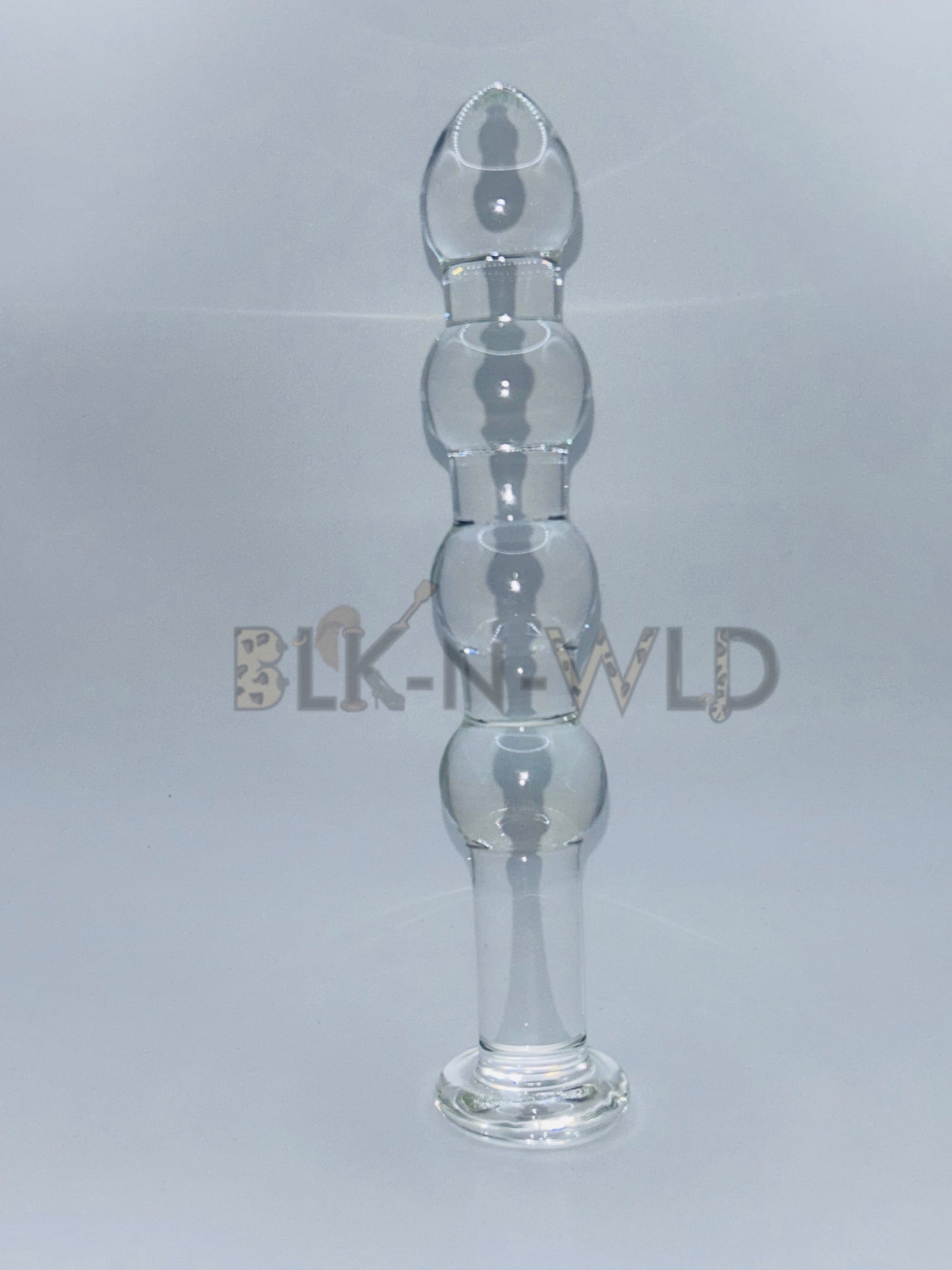 Beaded Glass Anal Massagers