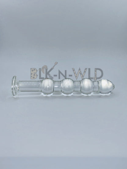Beaded Glass Anal Massagers
