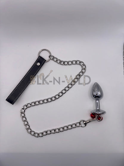 Jeweled Plugs w/Leash